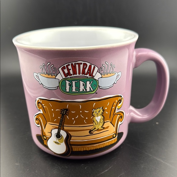 Friends Other - Friends Coffee Cup Mug Lavender Central Perk TV Show Series 20 Oz Ceramic